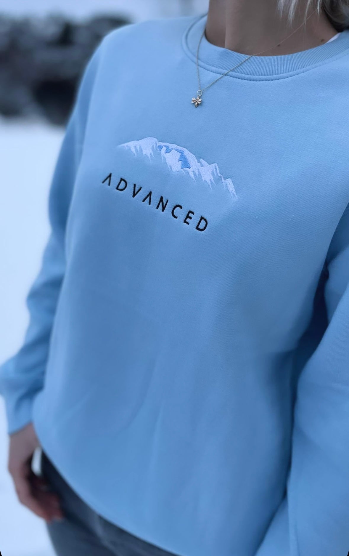 ADVANCED SWEATSHIRT SKY BLUE